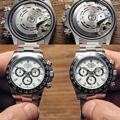 movement if fake super rolex|super clone rolex vs real.